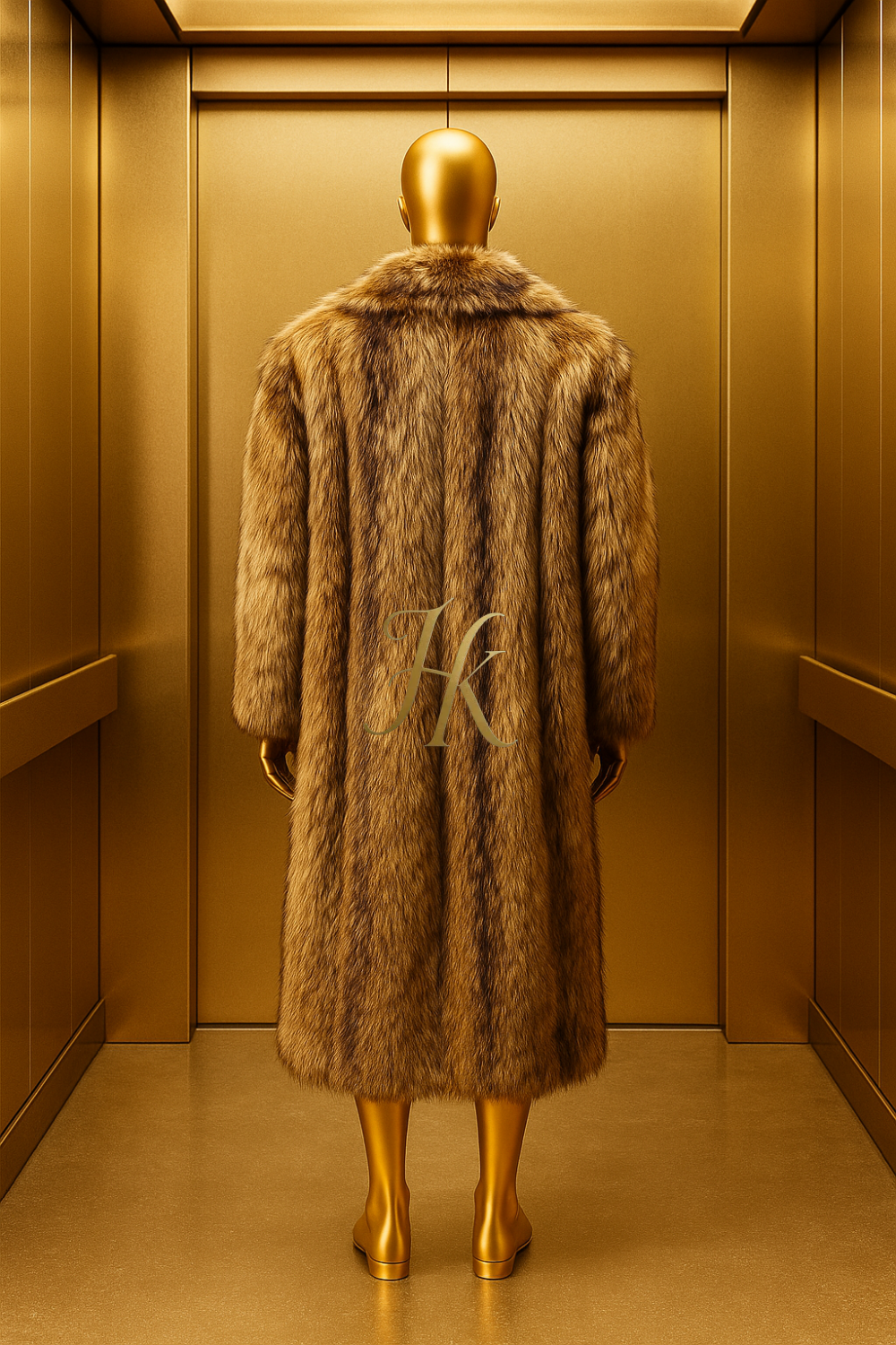 <transcy>Parka impermeable para hombre, chaqueta de invierno, nueva moda, abrigo largo de piel de conejo, Parkas para hombre, prendas de vestir exteriores de piel de zorro natural, ropa de calle</transcy>