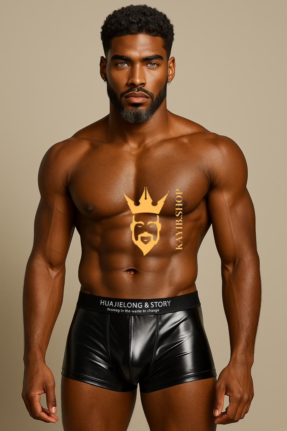 3PCS Luxury Ice Silk Men’s Boxers – Smooth Satin-Like Underwear with Breathable Mesh Crotch