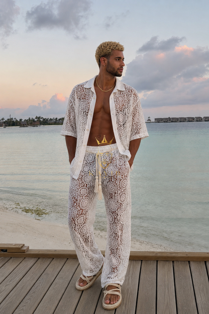 KAYIB — White Ibiza Lace Set