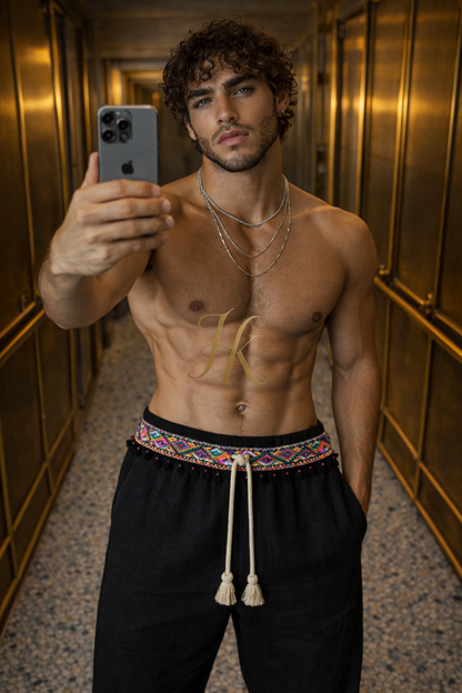 Premium Boho Lounge Pants | Modern Men’s Luxury