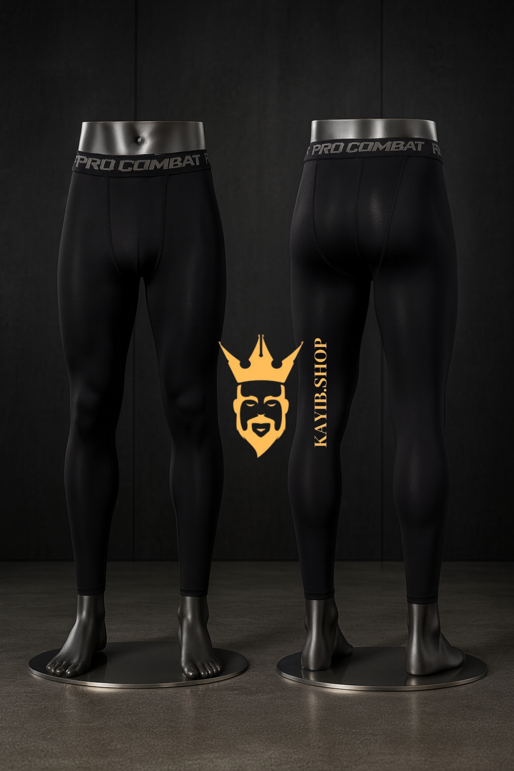 High-Performance Men’s Compression Leggings – Workout & Running Tights for Fitness Support