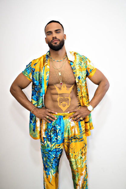 Handmade Outfits: Men's Luxury Silk Set