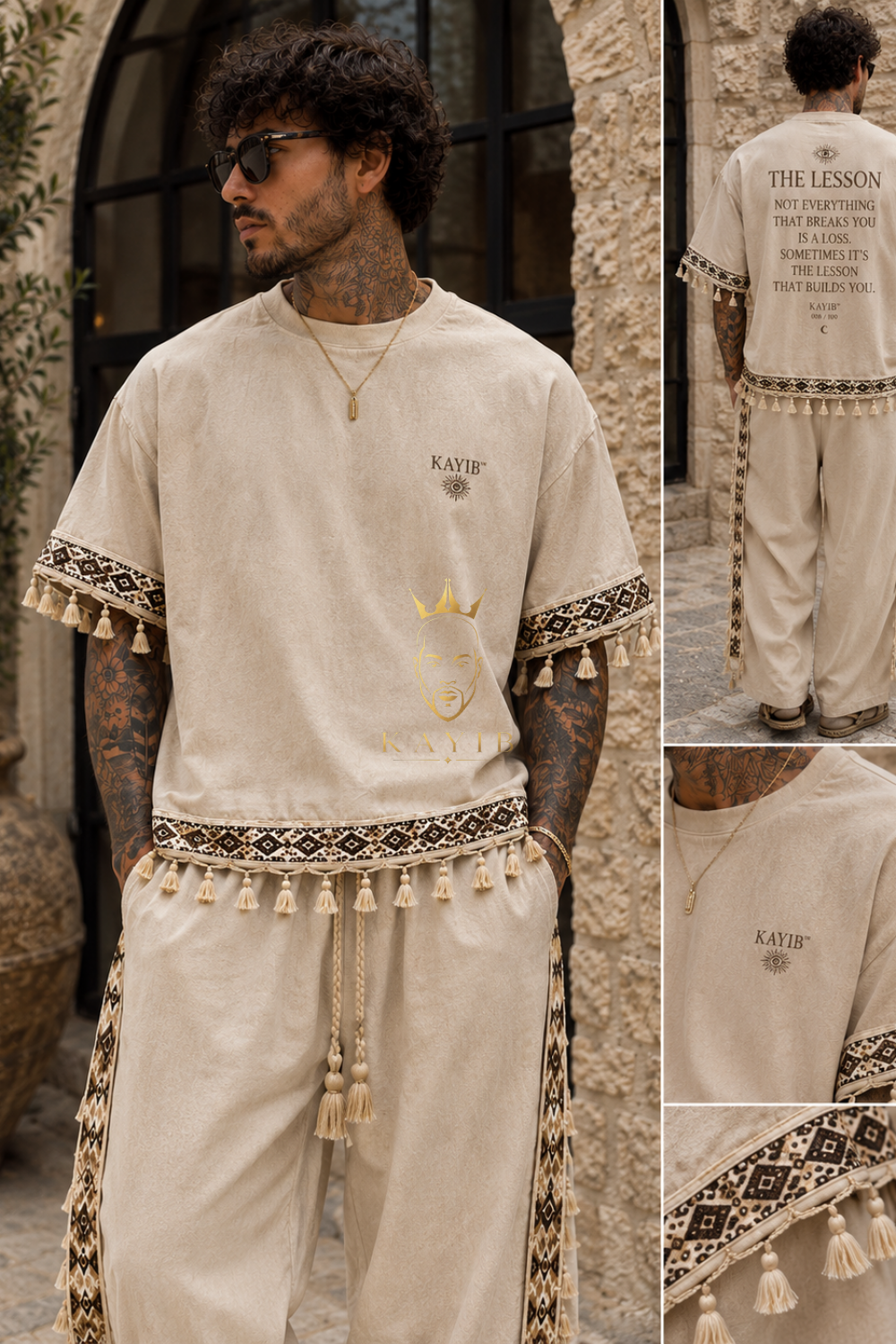 KAYIB™ Boho Oversized Set