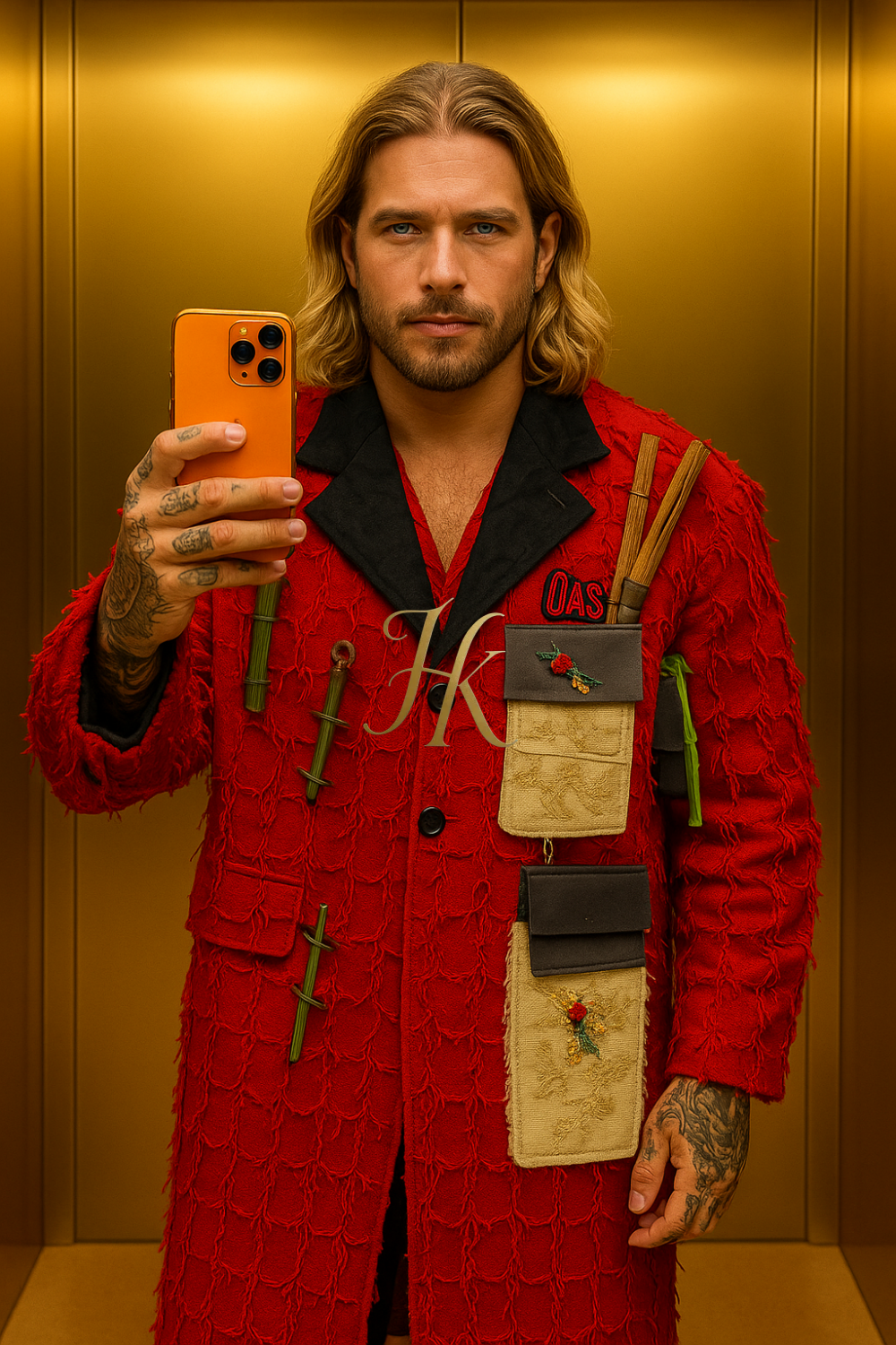 <transcy>Parka impermeable para hombre, chaqueta de invierno, nueva moda, abrigo largo de piel de conejo, Parkas para hombre, prendas de vestir exteriores de piel de zorro natural, ropa de calle</transcy>