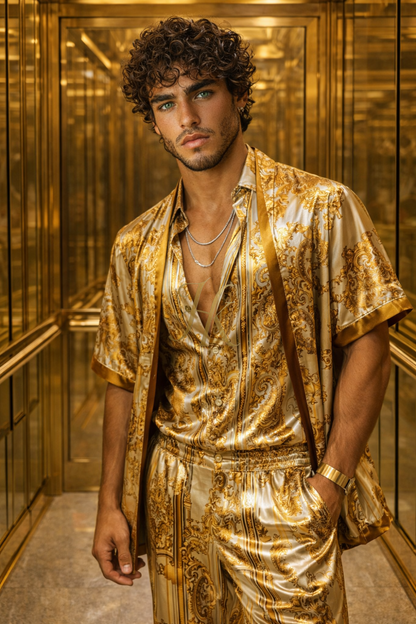 CONJUNTO DE SEDA CONJUNTOS BARROCO 