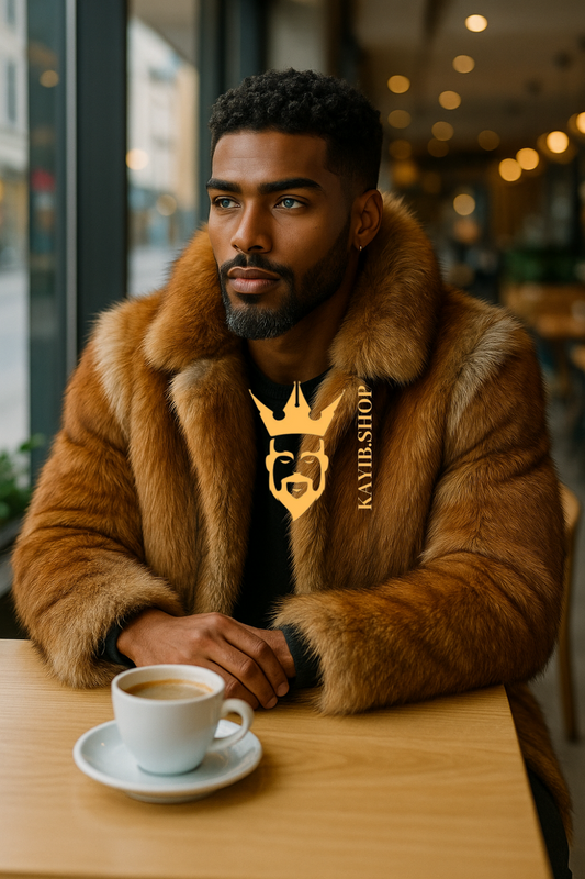 Luxurious Fox Fur Coats for Men