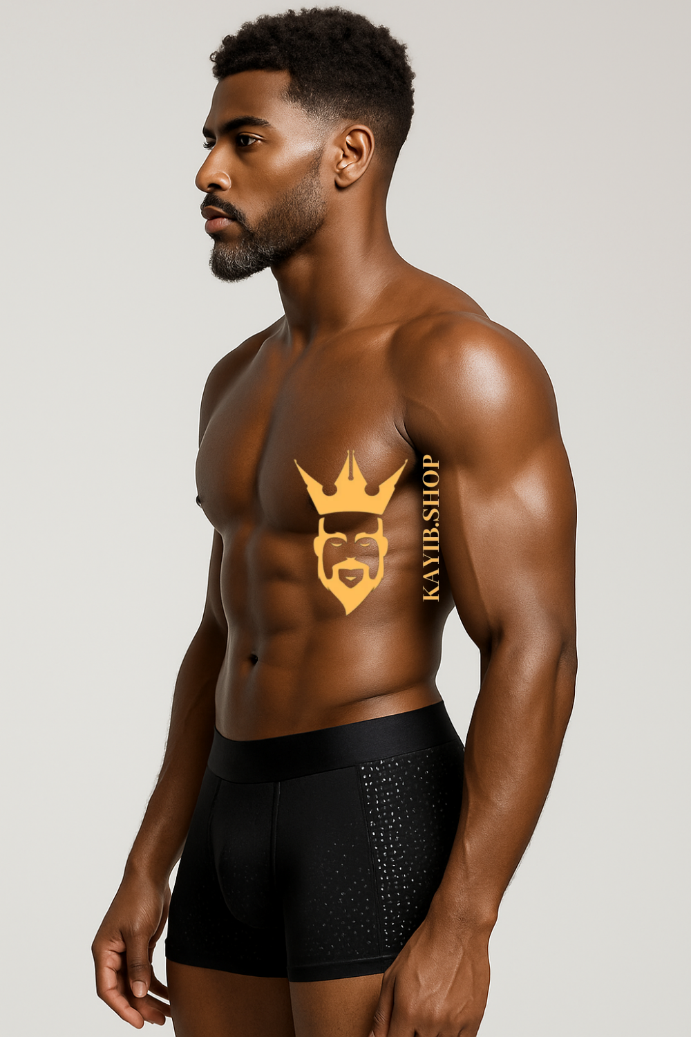 Men’s Padded Hip Enhancer Boxers – Butt Lift Mesh Underwear Shorts