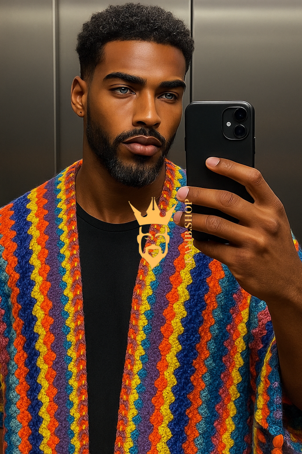 Men’s Winter Knitted Tassel Cardigan Coat – Thick Warm Christmas & Party Fashion