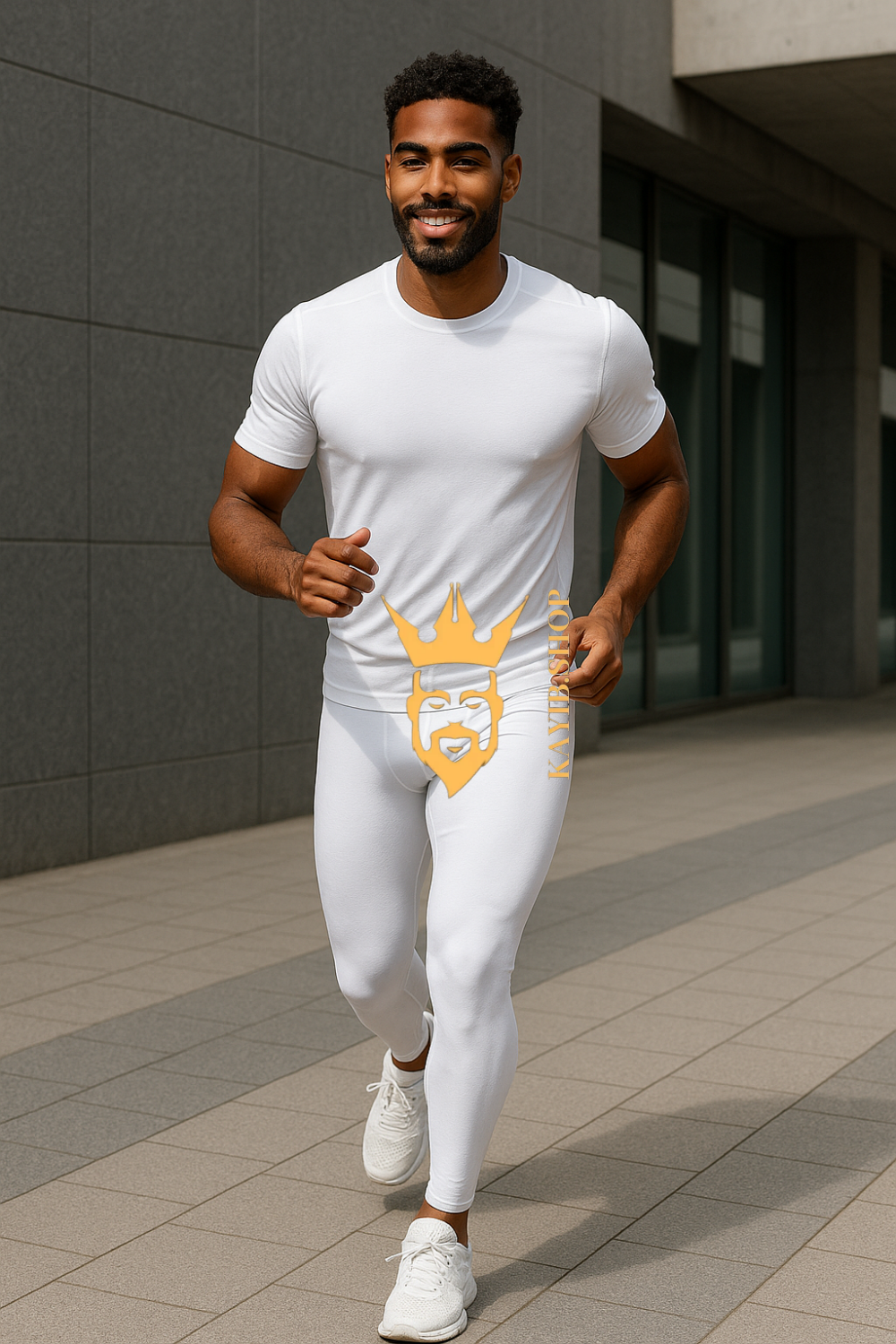 High-Performance Men’s Compression Leggings – Workout & Running Tights for Fitness Support
