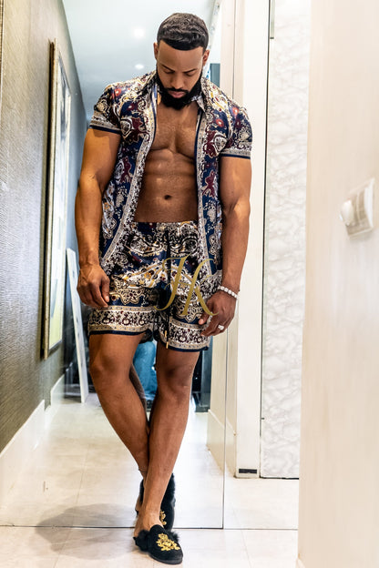 Men’s Luxury Baroque Silk Set – Kayib Exclusive Collection