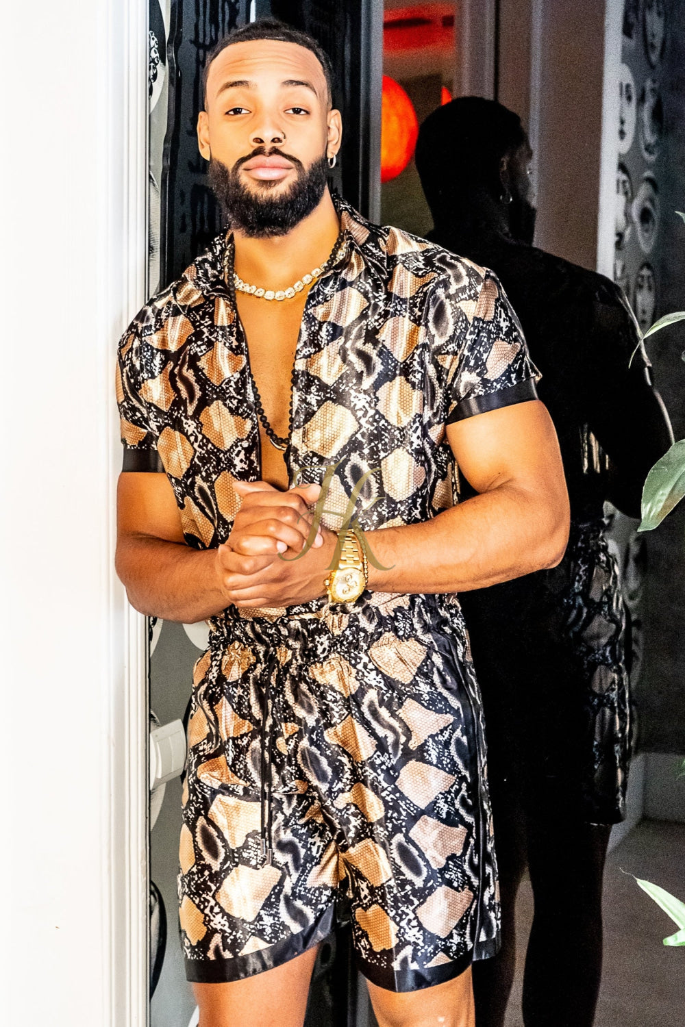 Masculine Outfits Silk Dress