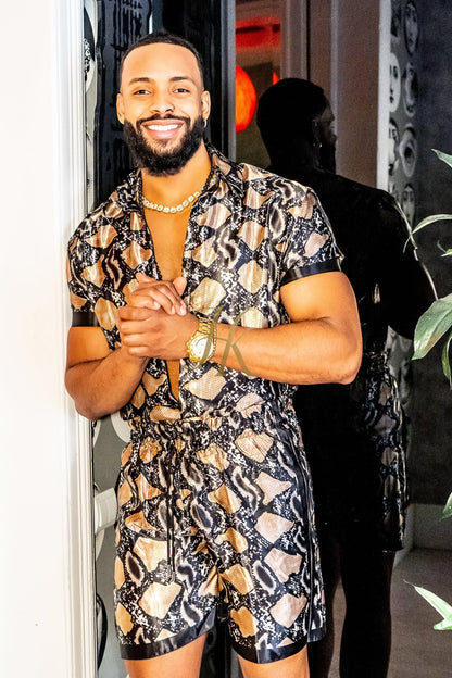 Masculine Outfits Silk Dress