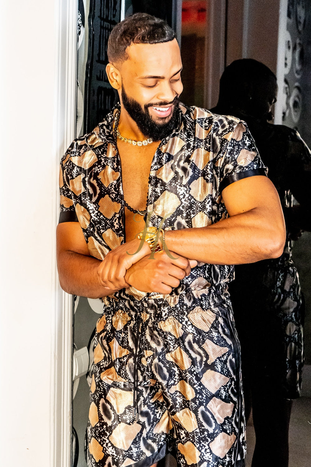 Masculine Outfits Silk Dress