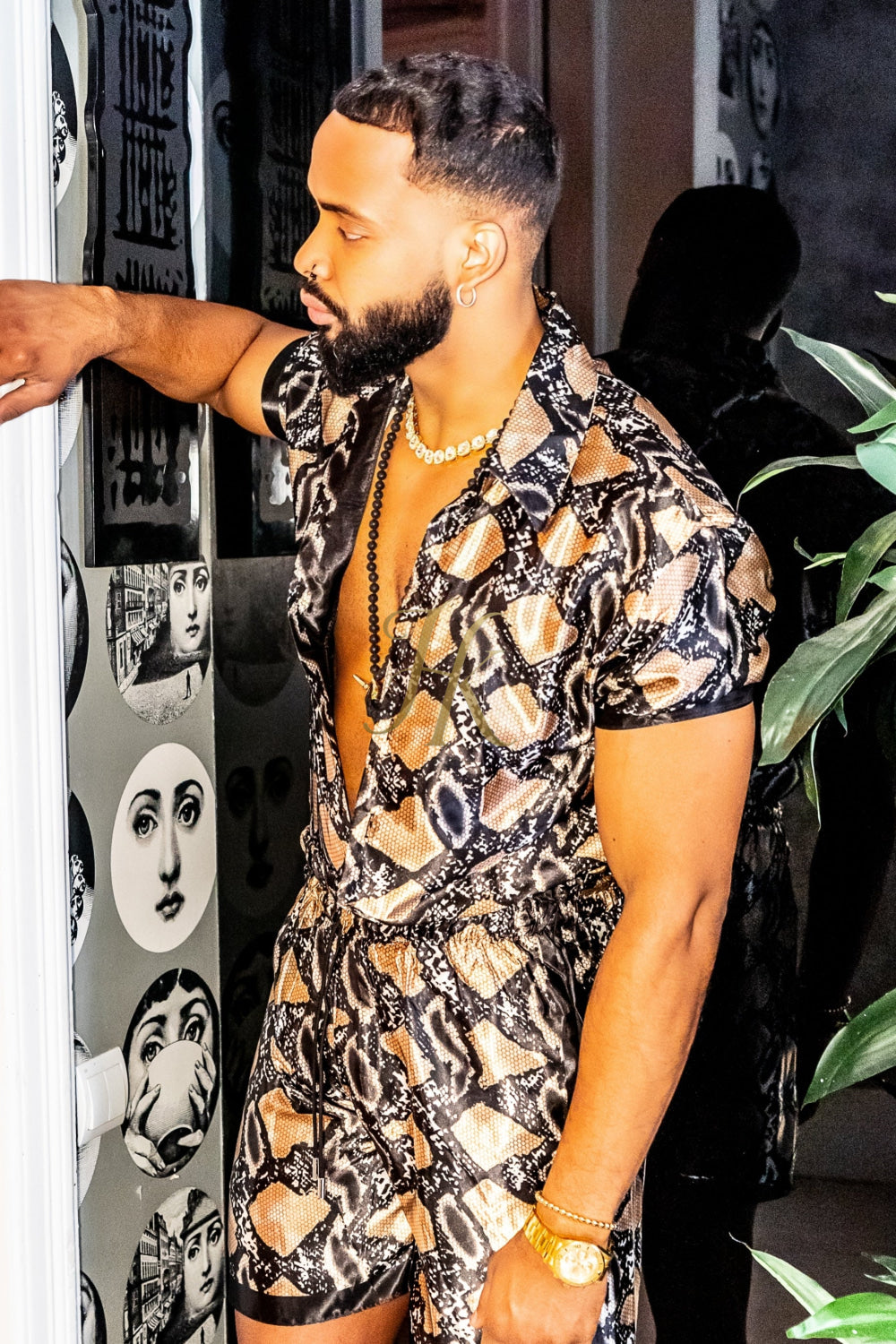 Masculine Outfits Silk Dress