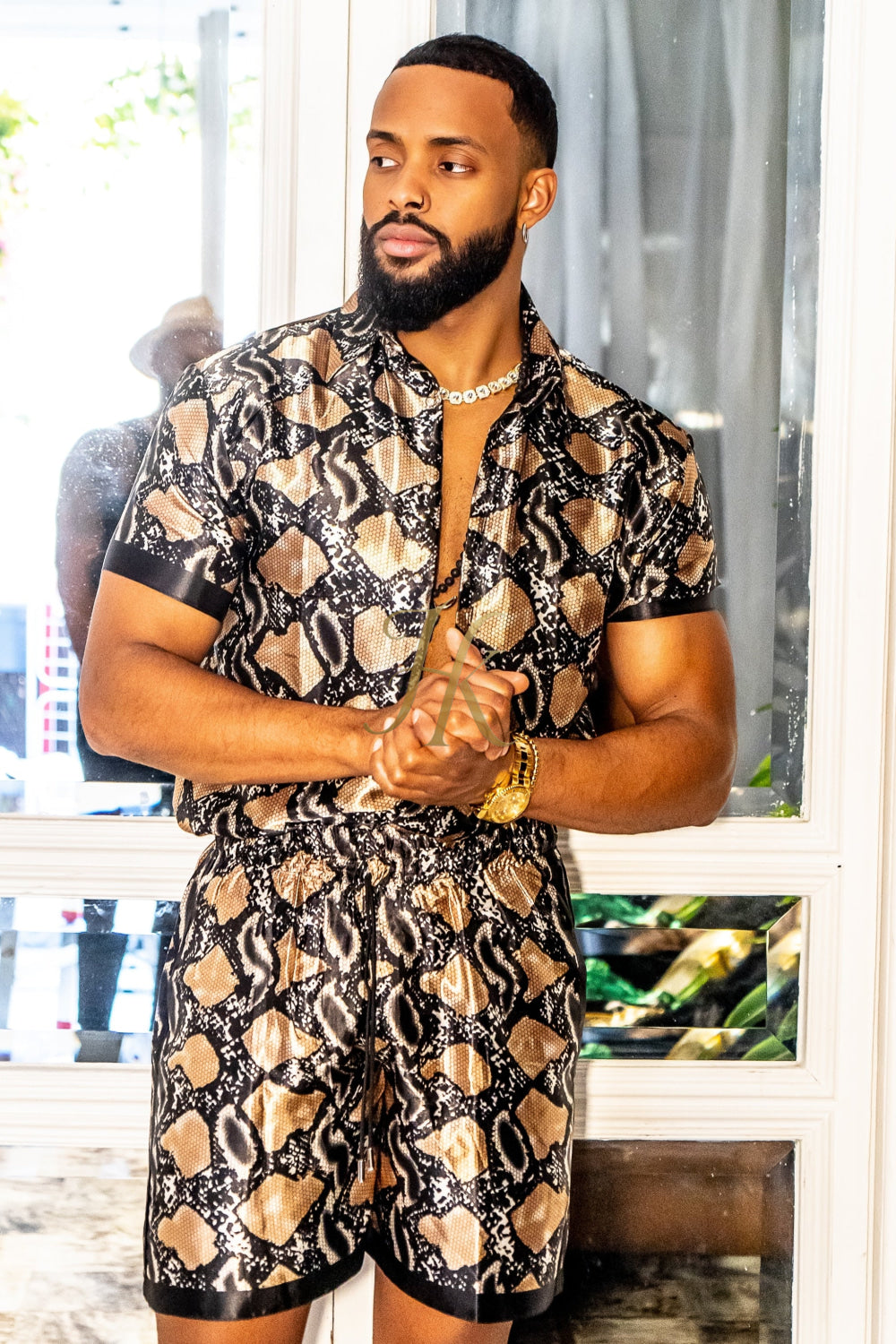 Masculine Outfits Silk Dress