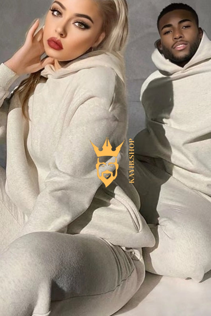 Matching Couple Sweatsuits, His and Hers Outfit, Matching Couple Jogger Suits, Couple Matching Gift, Couple Green Hoodies, Couple Outfit - kayibstrore