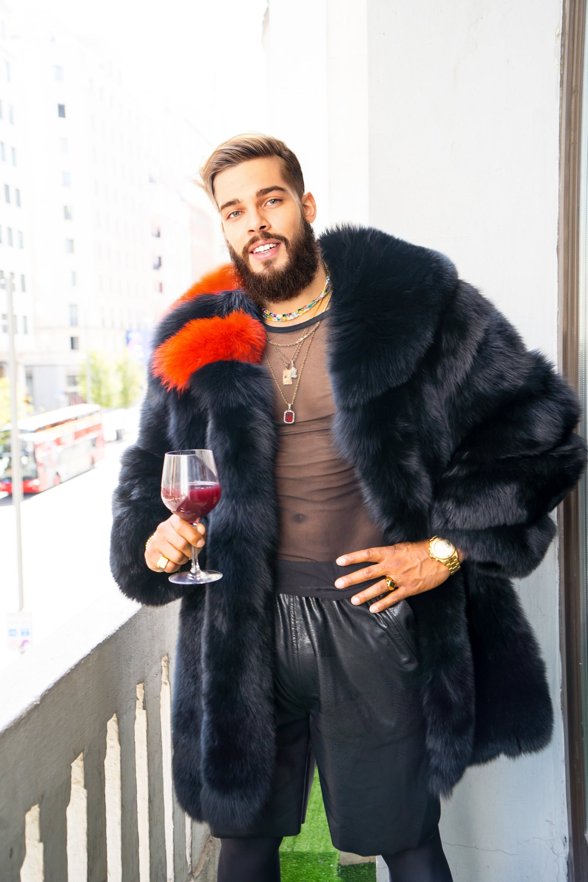 Elevate Your Style with Handmade Real Fox Fur Coats | Luxurious Winter Fashion for Men and Women - kayibstrore