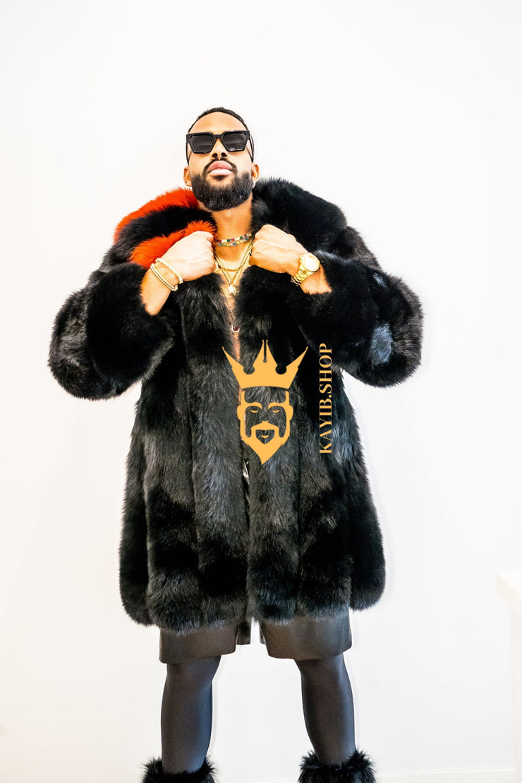 Winter Luxurious Handmade Real Fox Fur Coats for Men and Women | Premium Winter Fashion - kayibstrore