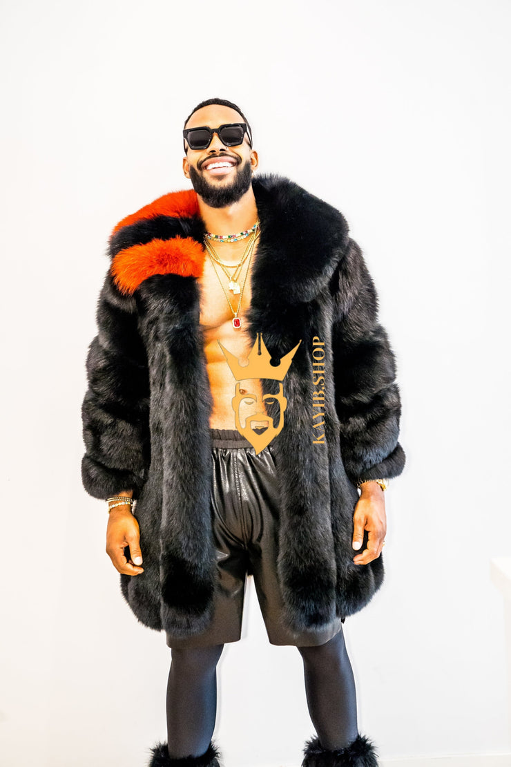 Winter Luxurious Handmade Real Fox Fur Coats for Men and Women | Premium Winter Fashion - kayibstrore