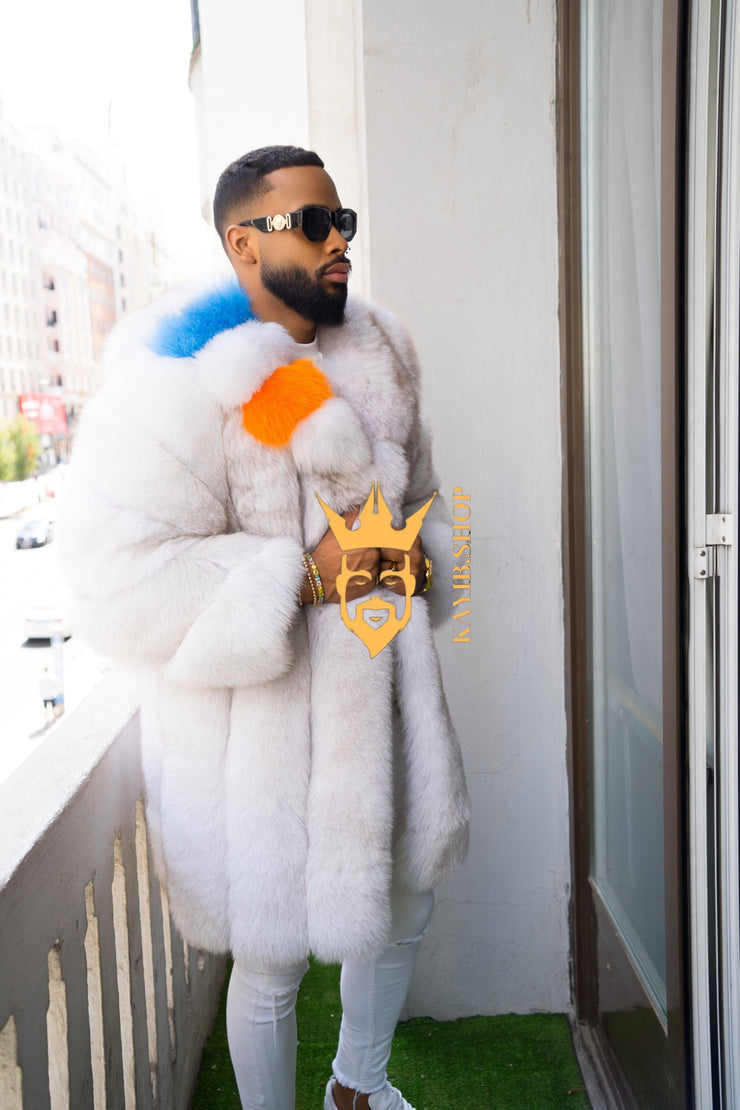 Luxurious Fox Fur Coats for Men - Elevate Your Style and Warmth - kayibstrore