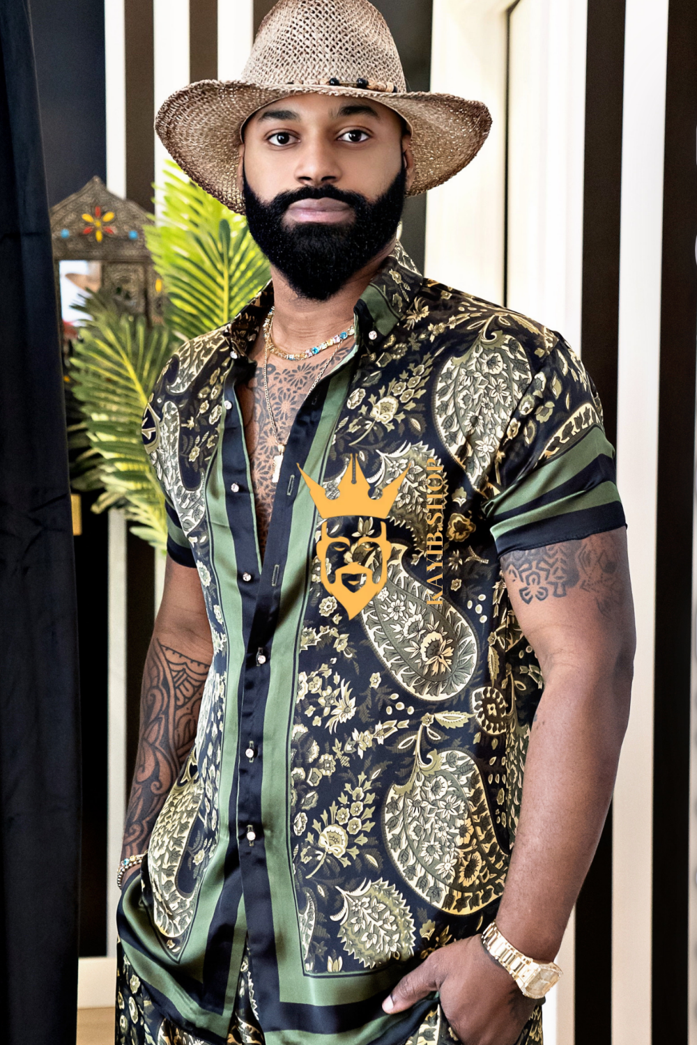 Unleash Your Style: Luxury Silk Rave Wear for Men