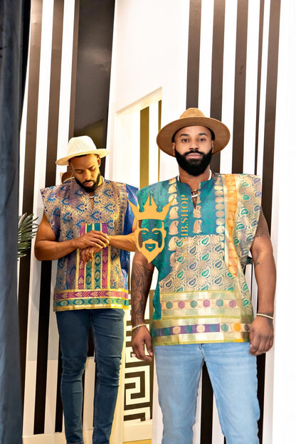 Men's Hippie Clothing top for Summer