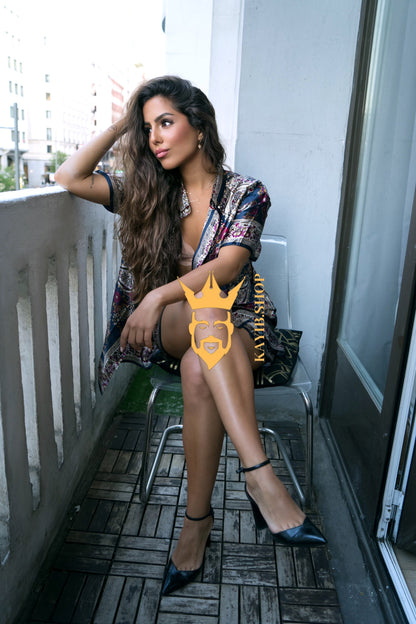 Goddess Glow: Pure Silk Two-Piece - kayibstrore