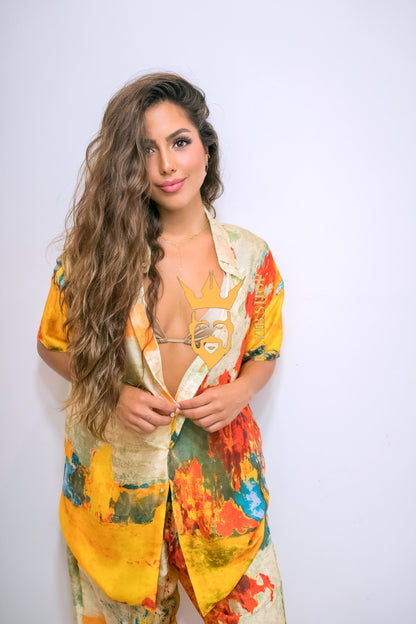 Signature Silk Two-Piece for Women - kayibstrore