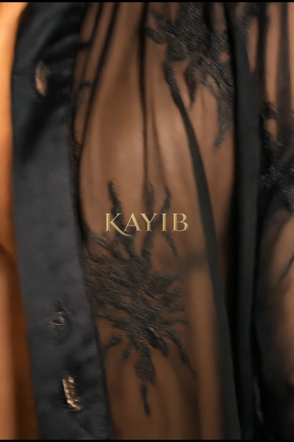 KAYIB – Noir Riviera Sheer Set