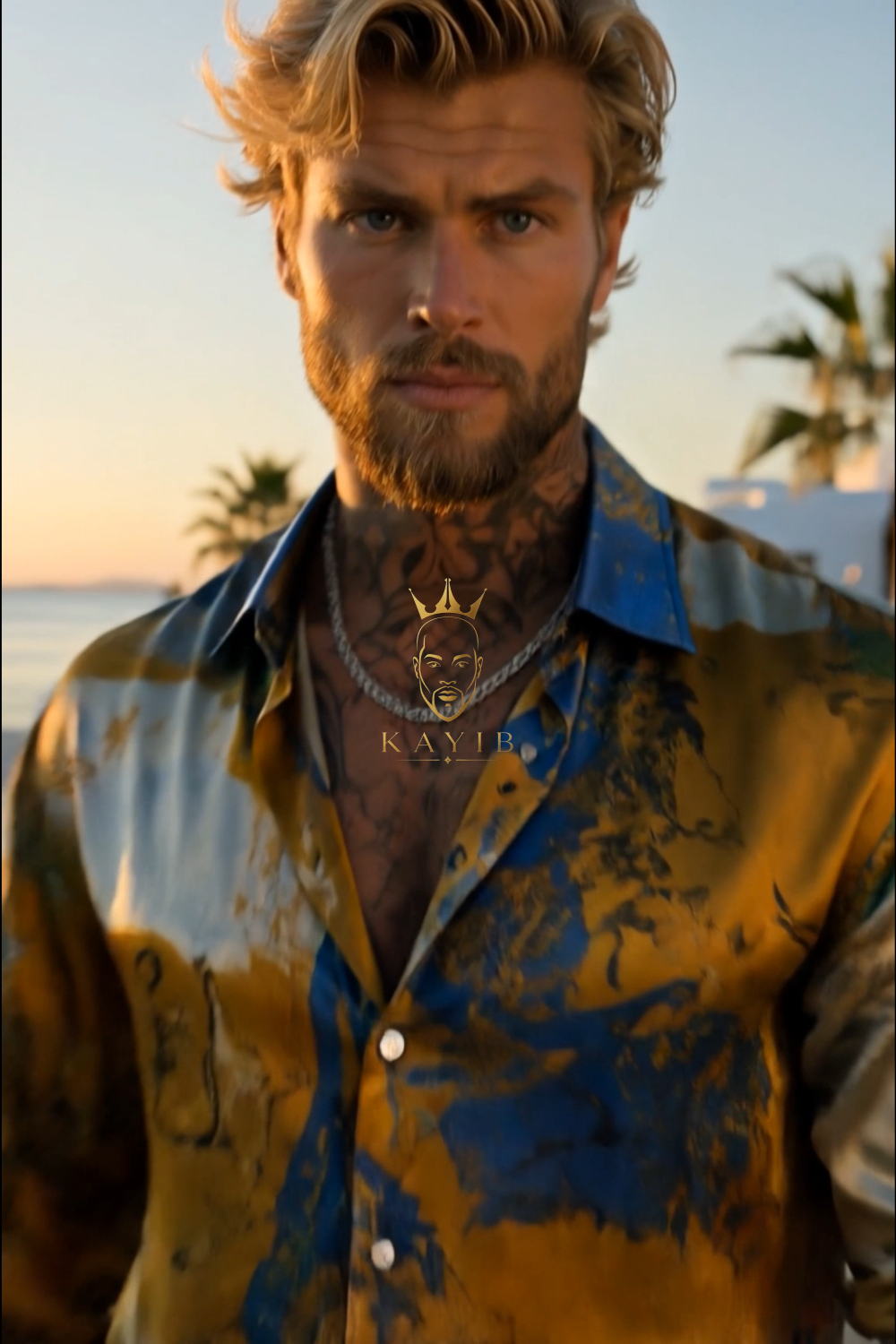 Couple Silk Outfit Set – Luxury Summer Fashion for Him & Her - kayibstrore