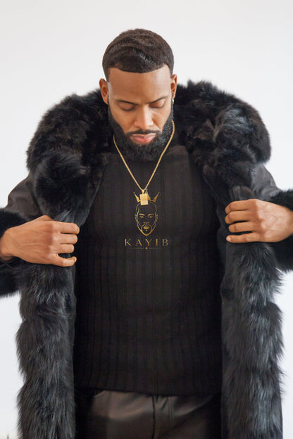 Mens 4-In-1 Waterproof Men Parka Winter Jacket /best Men In Fur Coats Images