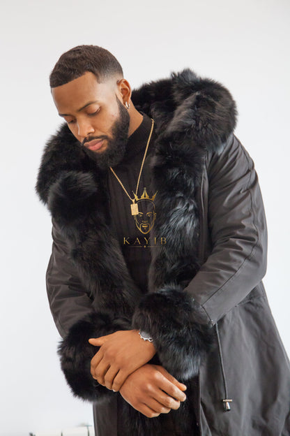 Mens 4-In-1 Waterproof Men Parka Winter Jacket /best Men In Fur Coats Images