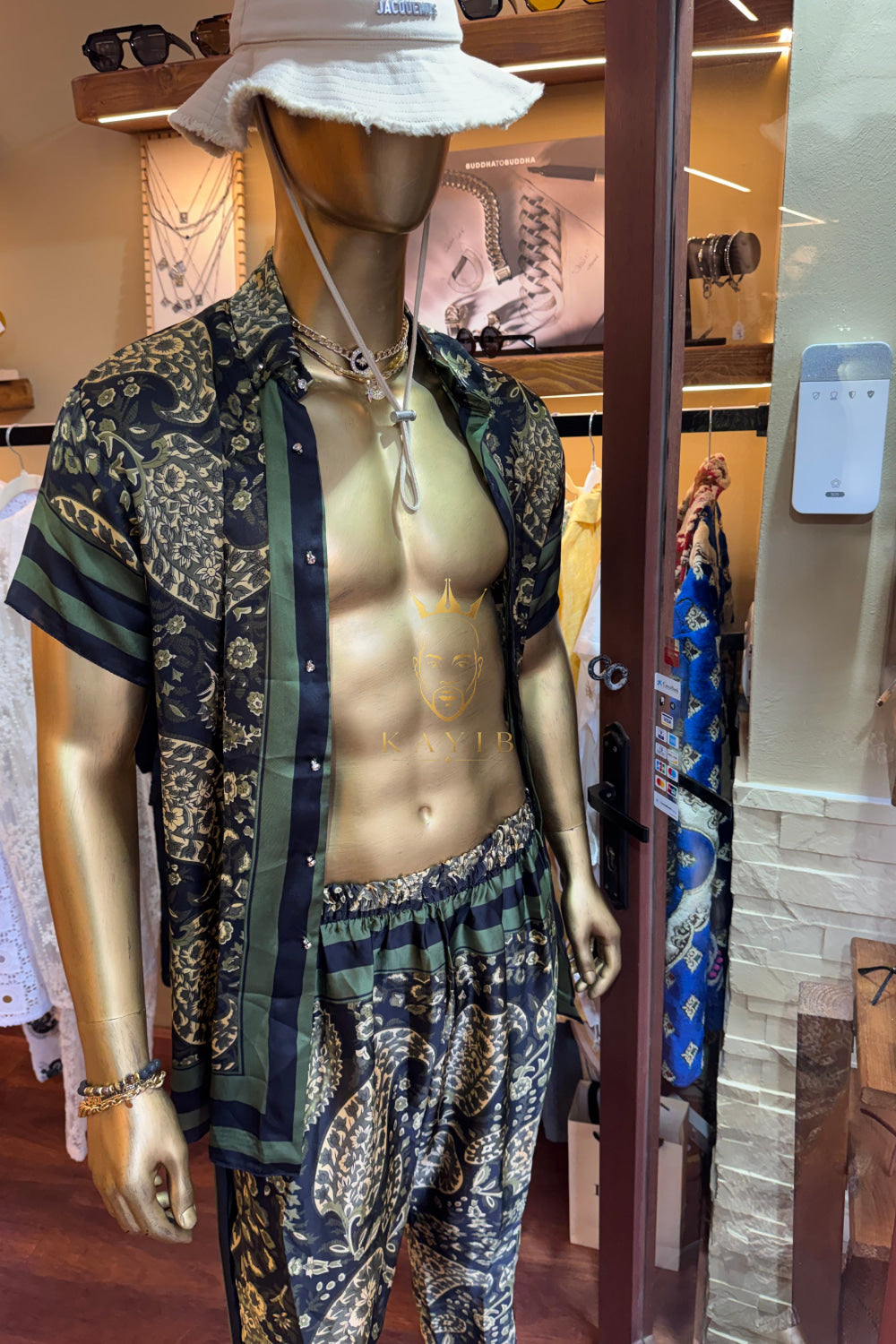 KAYIB — Forest Paisley Silk Set