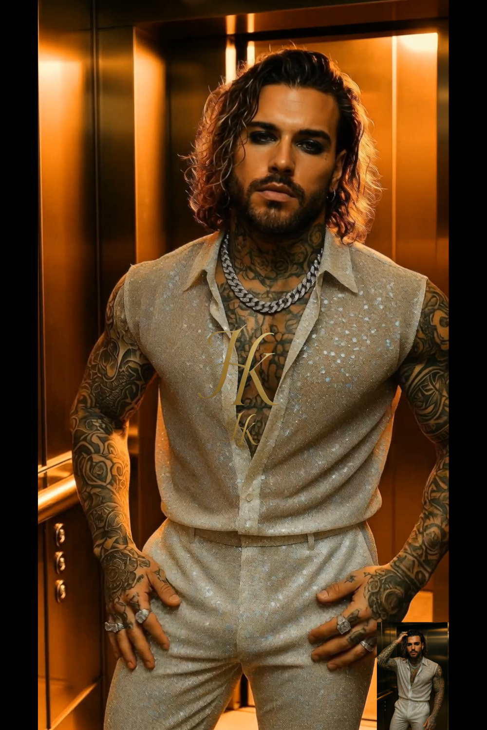 Men’s Premium Embroidered Lace Set – Handmade Beaded Net Fabric with Sequins