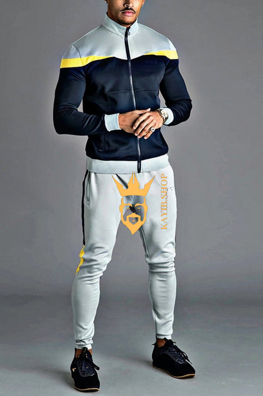 Fashion Mens Tracksuits Sets Top & Bottoms