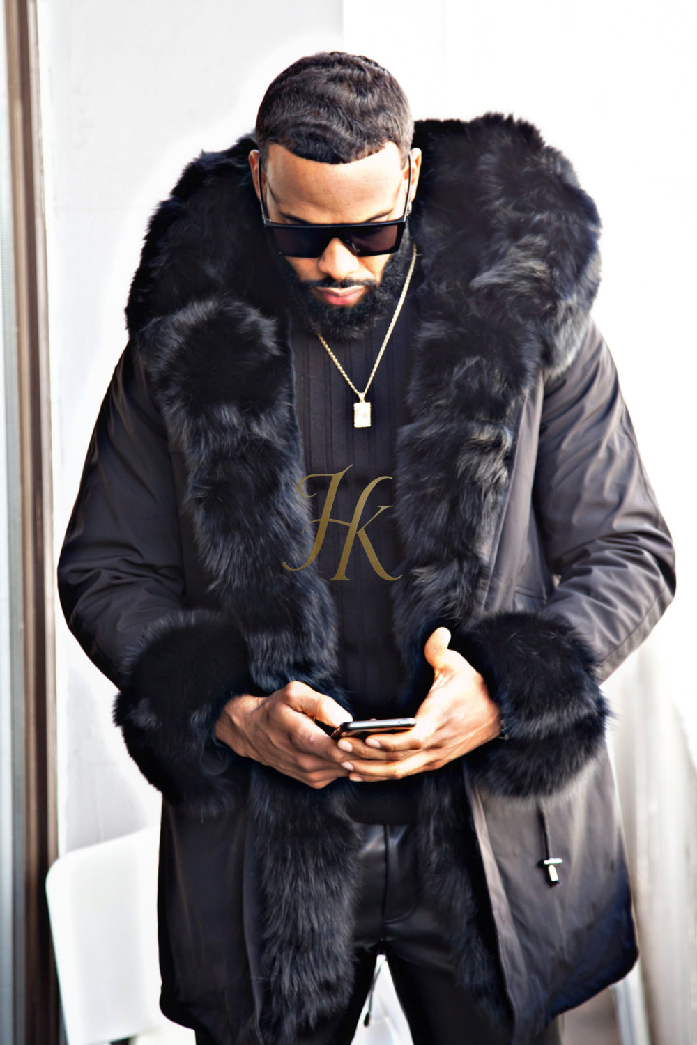 Mens Genuine Fur Coats And Accessories