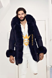 Unisex Luxury Eco-Friendly fox fur Coat - Stay Warm in Style and Sustainability - kayibstrore