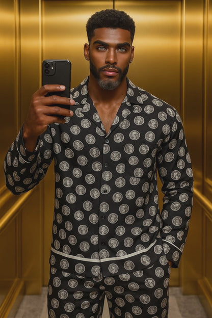 Premium Fashion Men’s Party Set – European Inspired Design