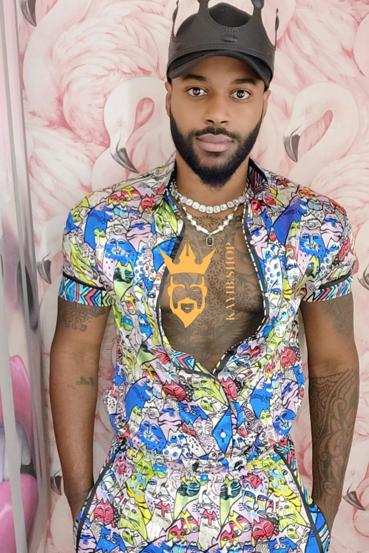 Miami Gardens Outfits Woven Set 2Pcs