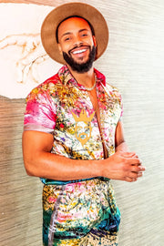 Fashion Mens Luxury Silk Dress Outfits
