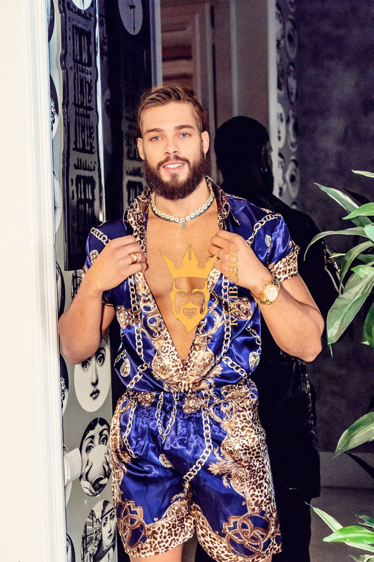 Summer Barroco Silk Clothes For Men