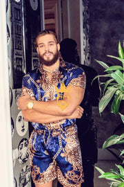 Summer Barroco Silk Clothes For Men