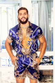 Summer Barroco Silk Clothes For Men