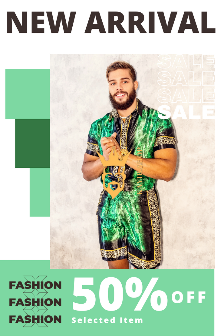 Luxury Mens Summer Beachwear