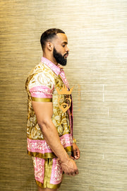 Mens Barocco Silk Set