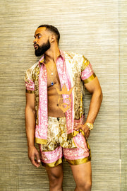 Mens Barocco Silk Set