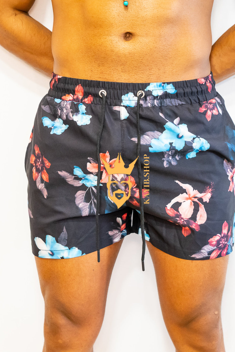 Kayib Floral Shorts - Make a Statement at the Beach with Trendsetting Style and Unmatched Comfort - kayibstrore