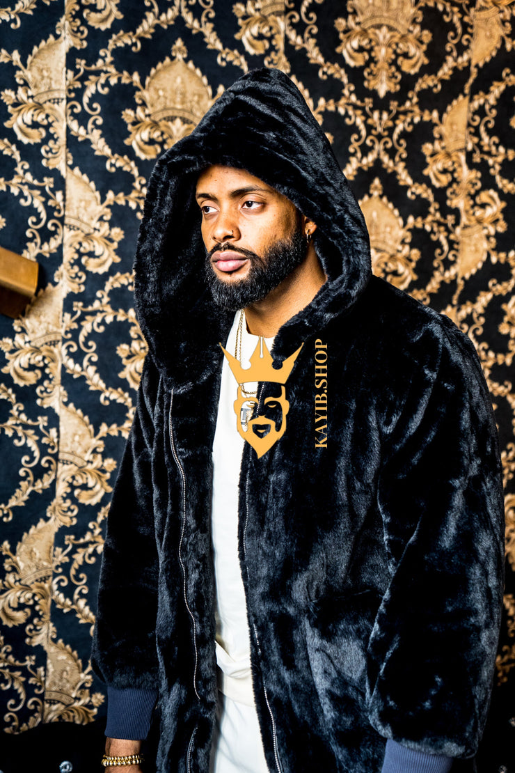 Mens Black Coats & Jackets