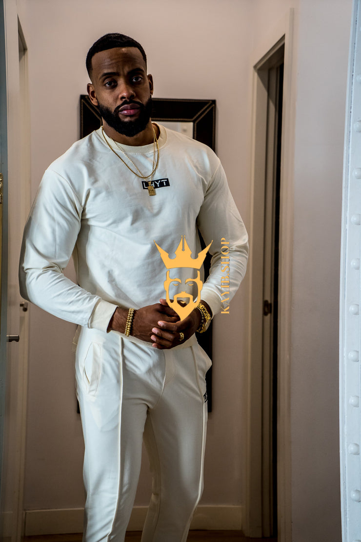 Fashion Mens Sportwear Tracksuits Sets Top & Bottoms