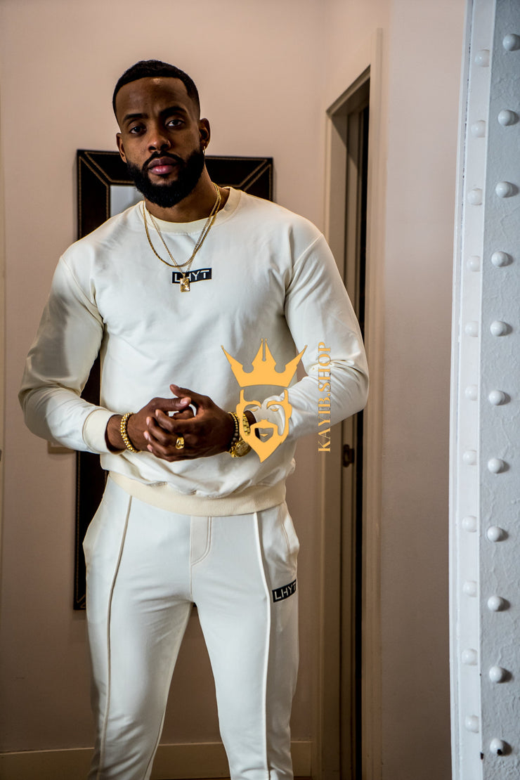 Fashion Mens Sportwear Tracksuits Sets Top & Bottoms